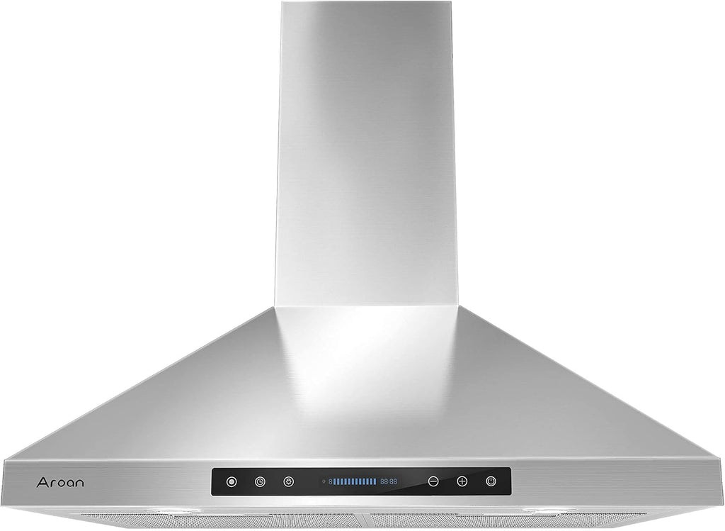 30 Inch 780CFM Stainless Steel Wall Mount Range Hood with Ducted/Ductless Convertible Duct G59858