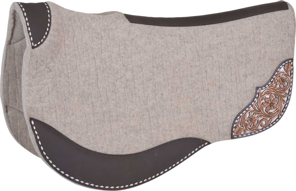 Floral Cutout Saddle Pad Y12358