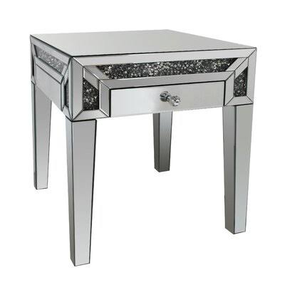 Glass Top Frame End Table K244532