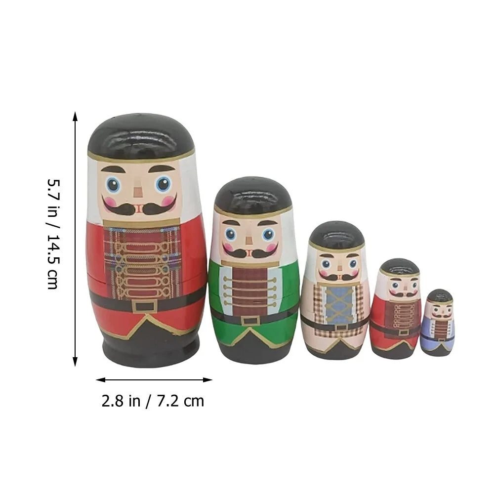 Nutcracker Wooden Stacking Dolls Y974539