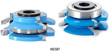 Carbide Tipped 3-Wing Beveled Reversible Stile & Rail 2-13/32 Dia x 1 L464