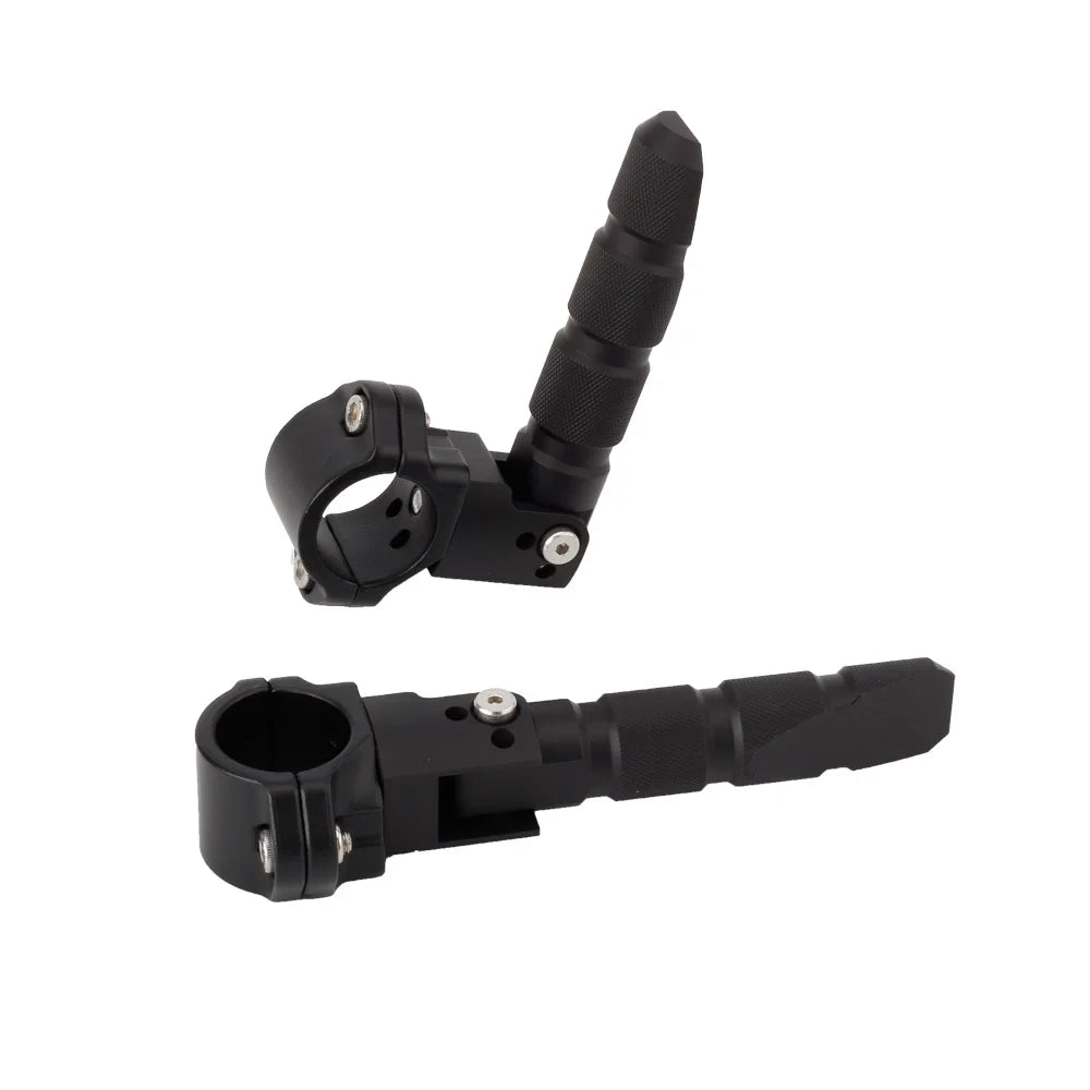 Universal Motorcycle 360 Rotatable Highway Crash Bar Foot Pegs S922