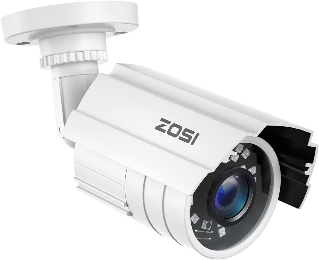 8CH 5MP PoE Security Camera System with 2TB HDD and 8pcs Wired Indoor Outdoor Cameras with 80ft Night Vision T7085