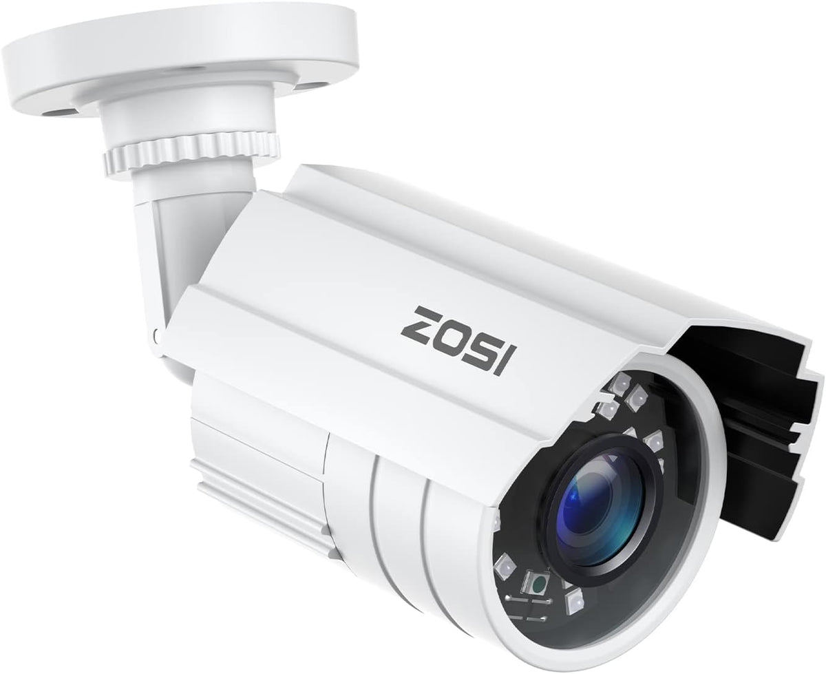 8CH 5MP PoE Security Camera System with 2TB HDD and 8pcs Wired Indoor Outdoor Cameras with 80ft Night Vision T7085