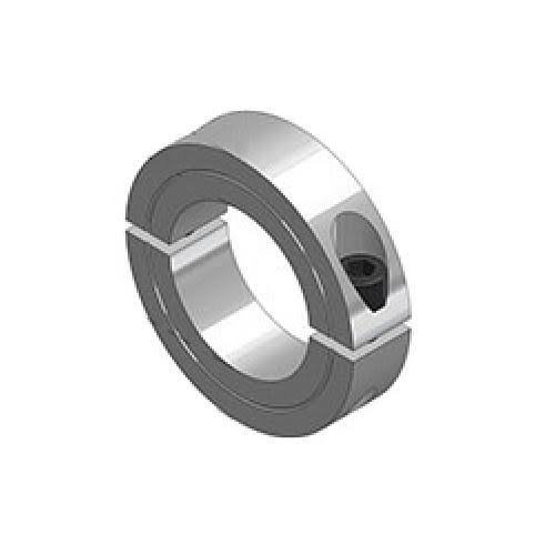 Clamp Shaft Collar, 2 Pc, 3 In, Stainless Steel J945