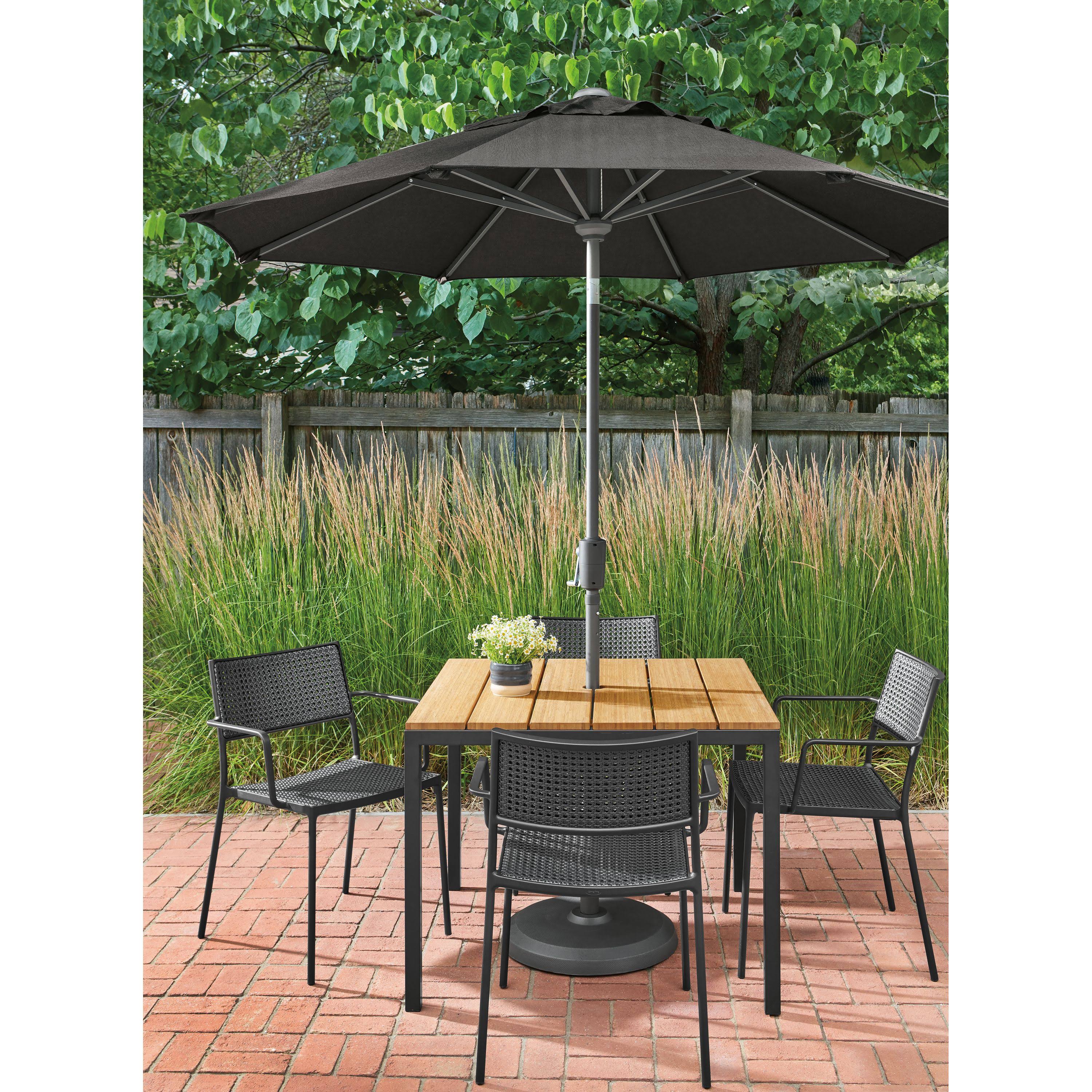 Orange Recycled HDPE Patio Table I181