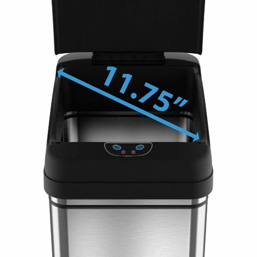 13 Gallon Automatic Sensor Kitchen Trash Can I301941