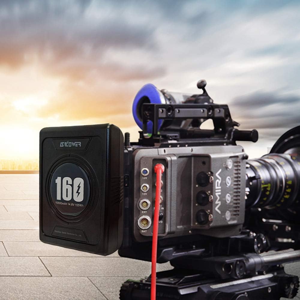 Gold Mount Battery with D-Tap and USB Output Port E488