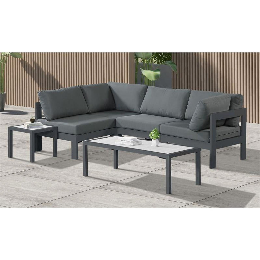 Grey Outdoor Patio Modular Sectional K232674
