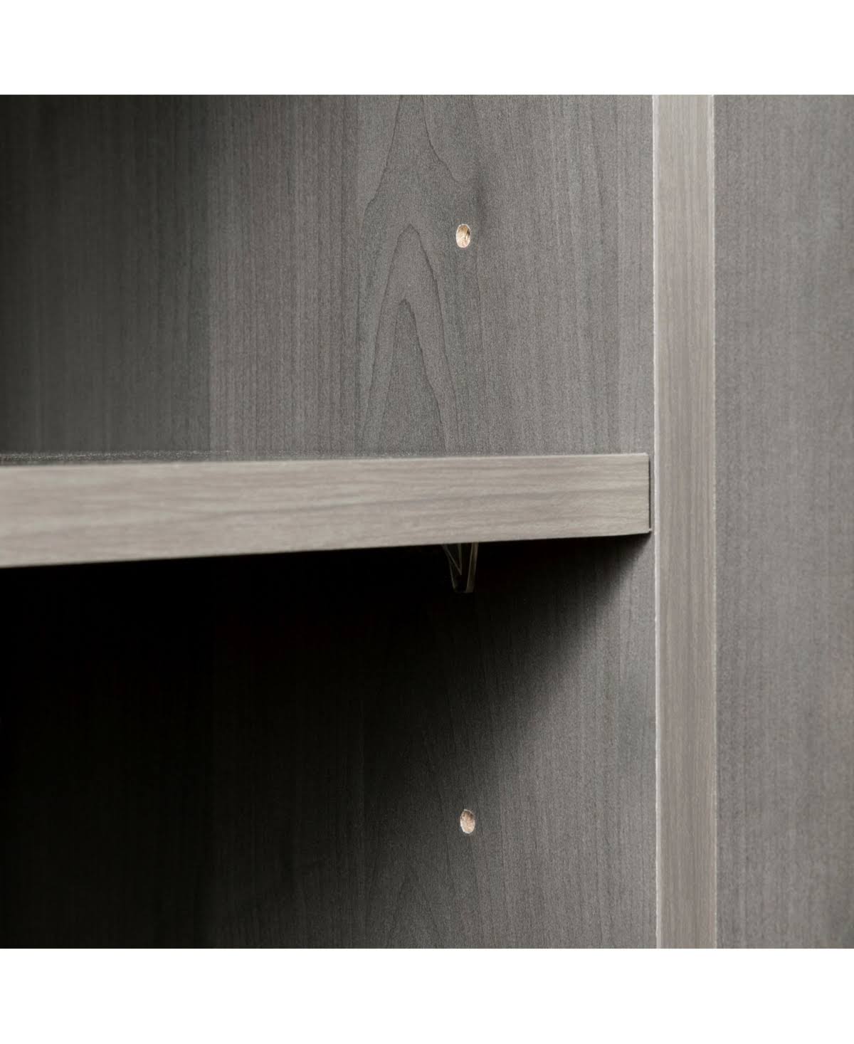 1 Door Storage Cabinet Gray Maple Q976