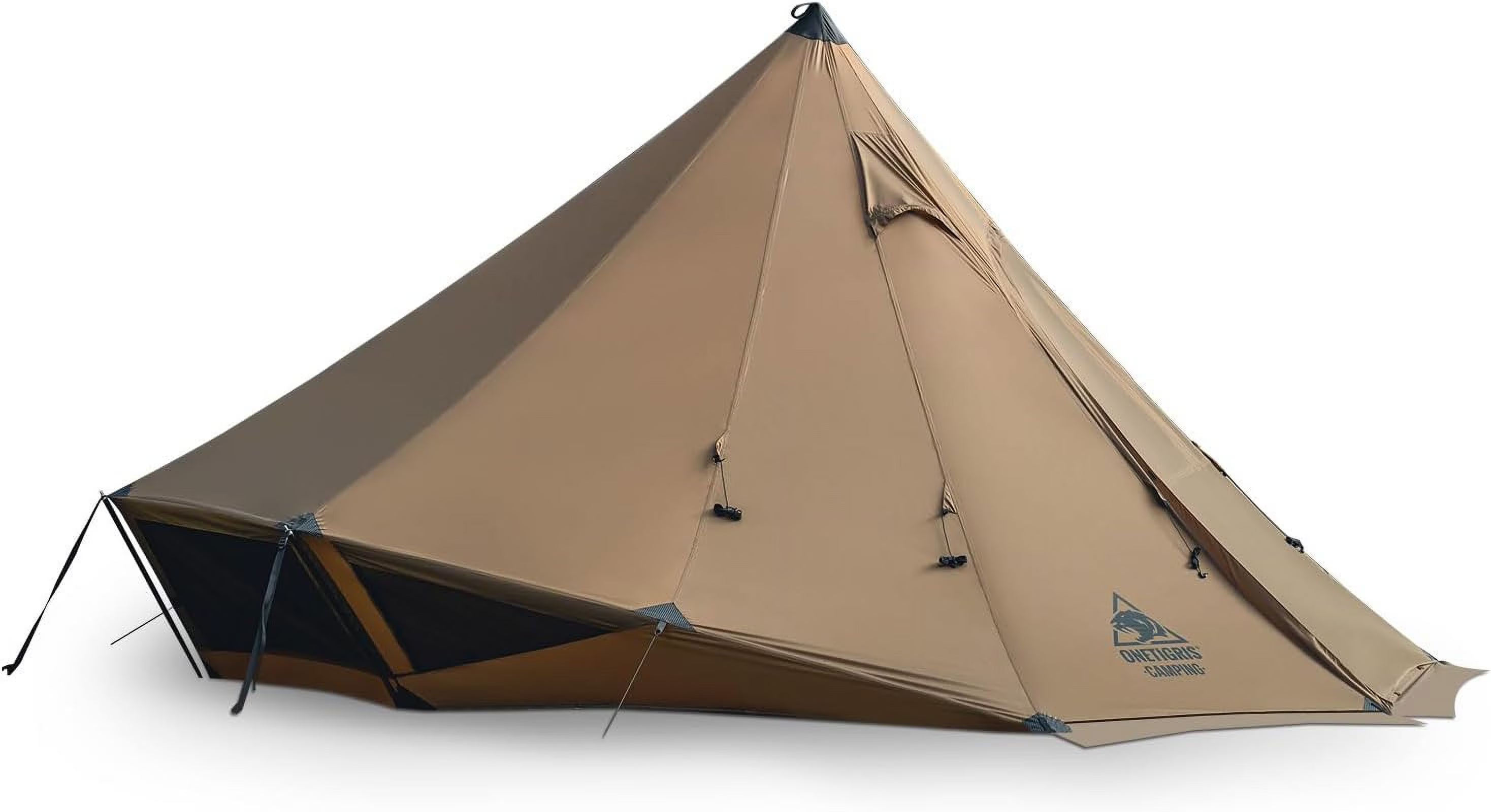 2-6 Person Hot Tent with Stove Jack Q9545