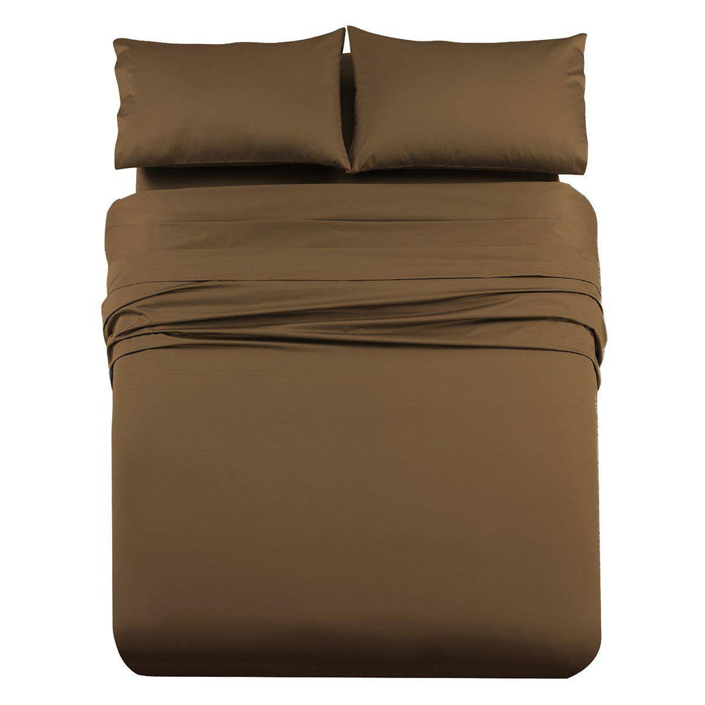 22x22 Extra Deep Pocket Sheets 1000TC Solid California King / Taupe S19067