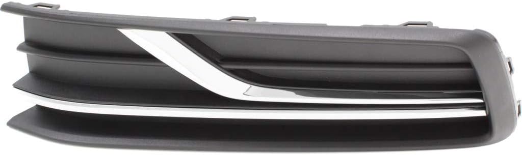 Fog Light Cover Grille Bezel Textured Black W21557