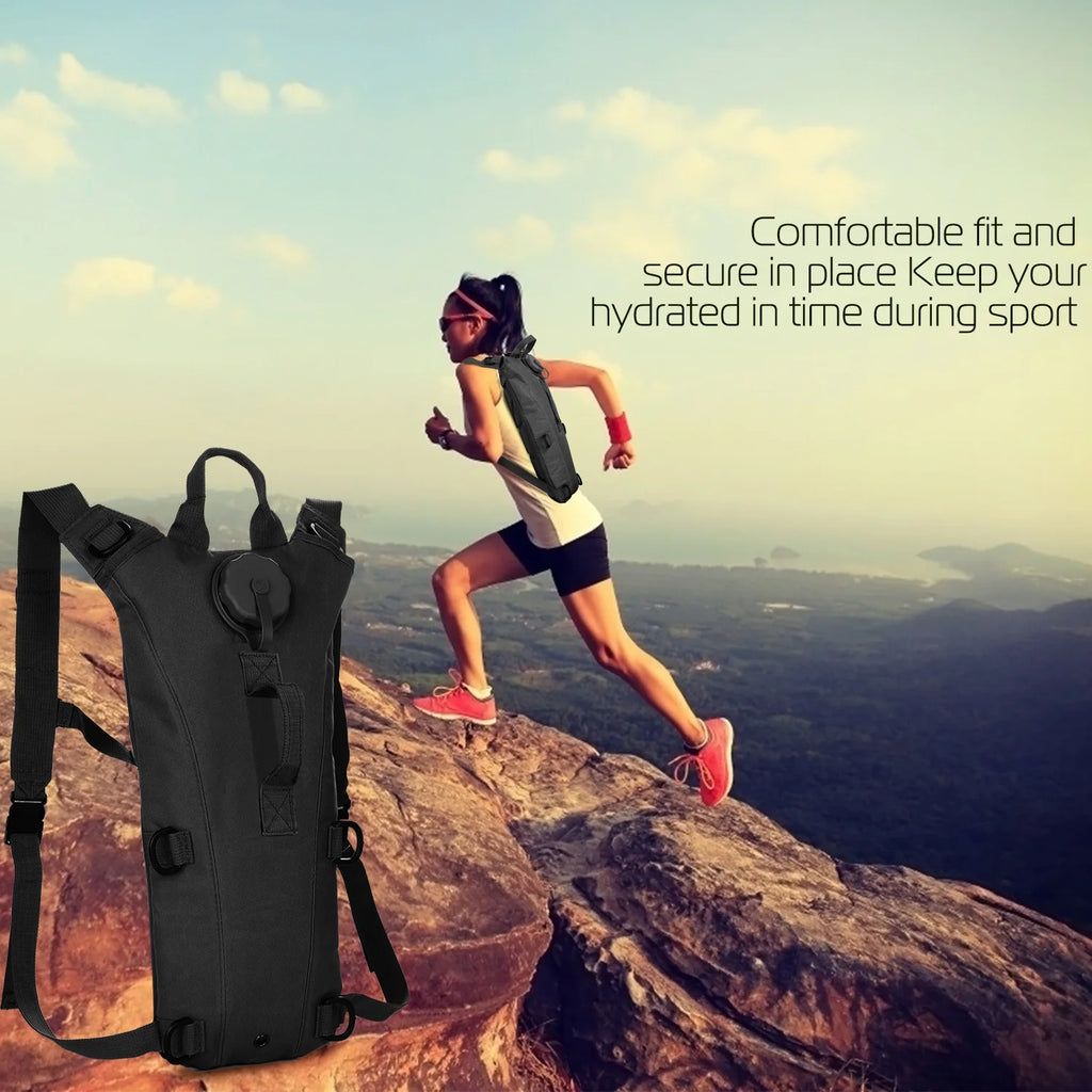 Black 3L Hydration Backpack J936920