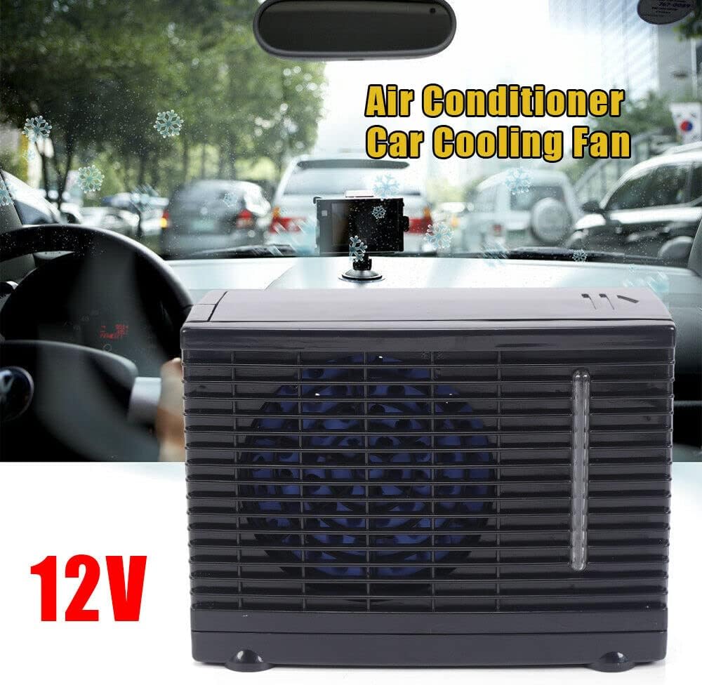 12V Portable Car Air Conditioner Cooling Fan, Pack of 2 O273411