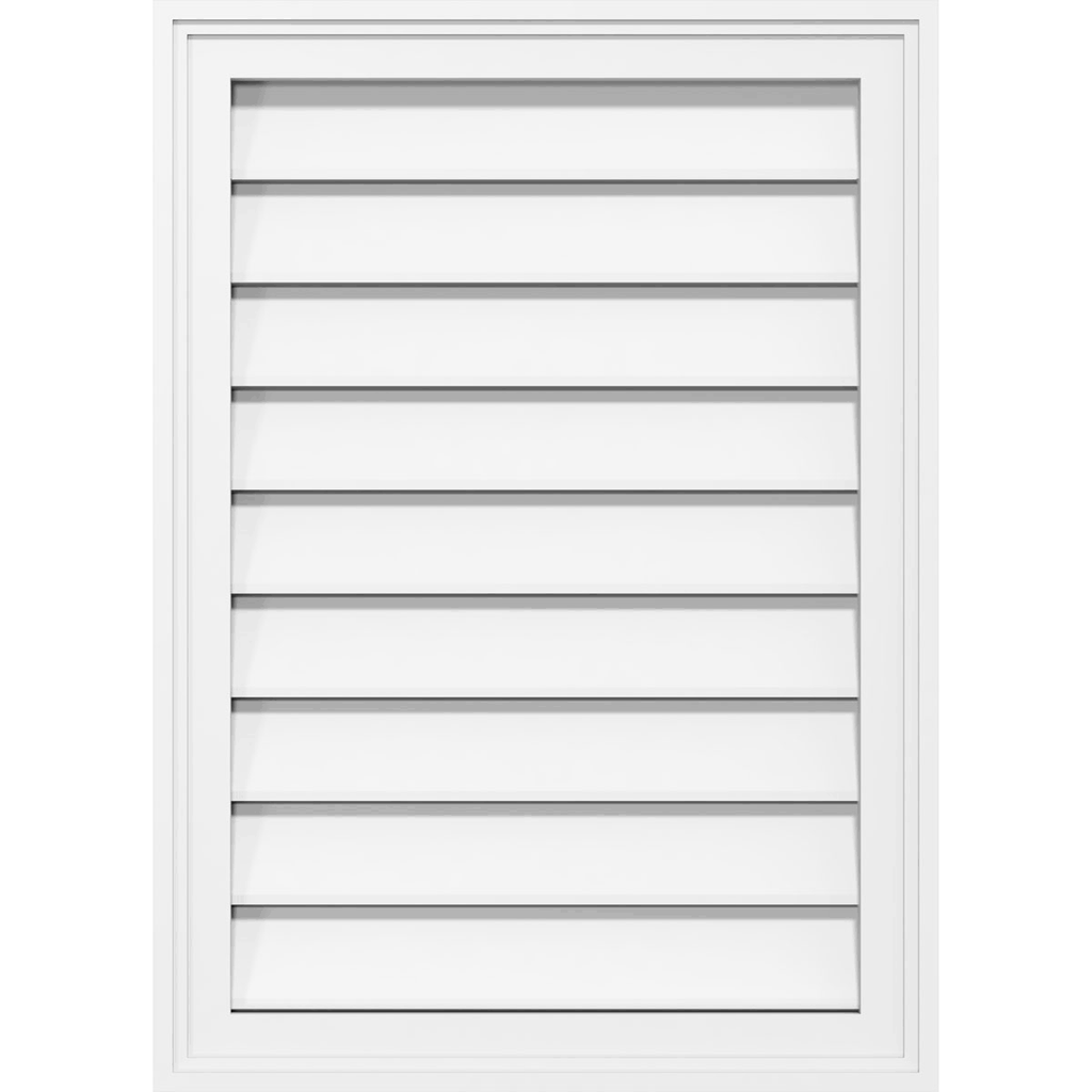 PVC Gable Vent R389