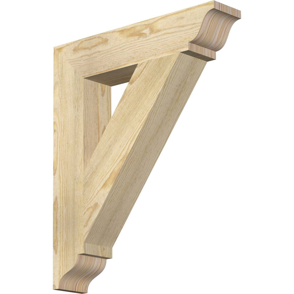 Rough Sawn Douglas Fir Bracket M9161