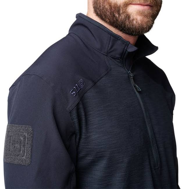 Dark Navy 1/4 Zip V978