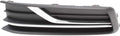 Fog Light Cover Grille Bezel Textured Black W21557