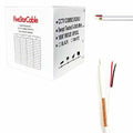 1000 ft. RG59 Siamese CCTV Coaxial Cable White 20AWG Y6564