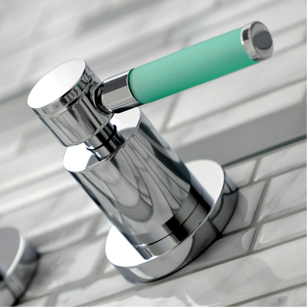 Brushed Brass 2-Handle Wall Mount Roman Tub Faucet I26501