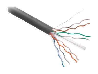 CAT 5e Bulk Cable - 1000 ft - Gray M664