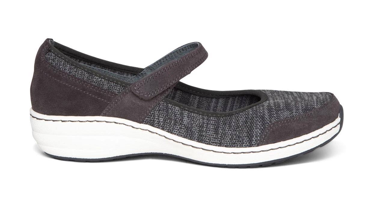 Charcoal Mary Jane Shoes K975809