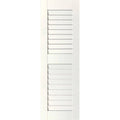 White Pine Open Louvered Shutters Pair E18942