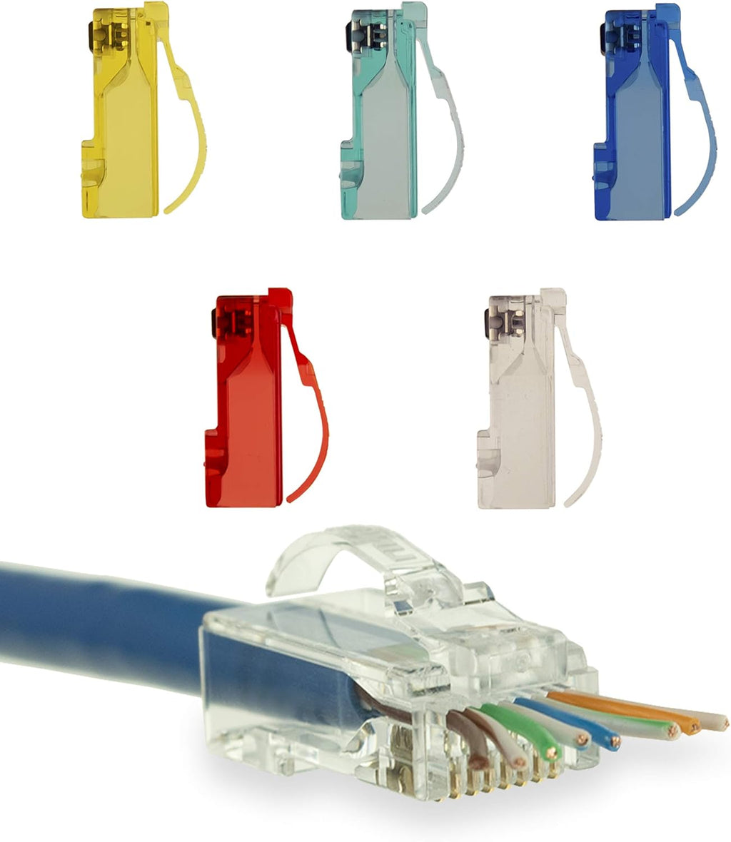 100 Pack Cat6 STP RJ45 Connectors I8285