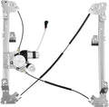 Front Driver Side Power Window Regulator with Motor Pack of 2 W98311