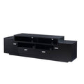 72x22 Black TV Stand R22432