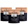 Milk Chocolate Covered Pretzels, 12 Ounce Bag (3 Pack) F99320