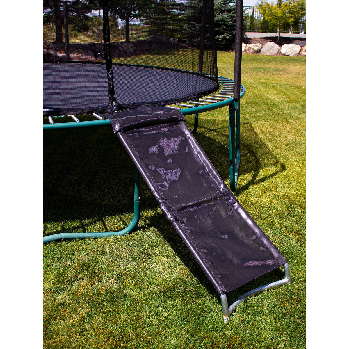 Full Size Trampoline Ladder Ramp Slide Y45935