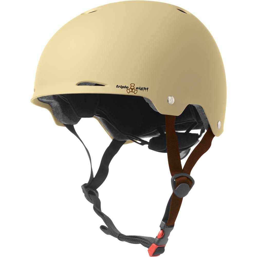 Cream Matte Rubber Helmet C1985