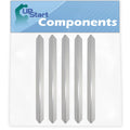 5-Pack Stainless Steel BBQ Grill Heat Shield Plate Replacement Parts K5060