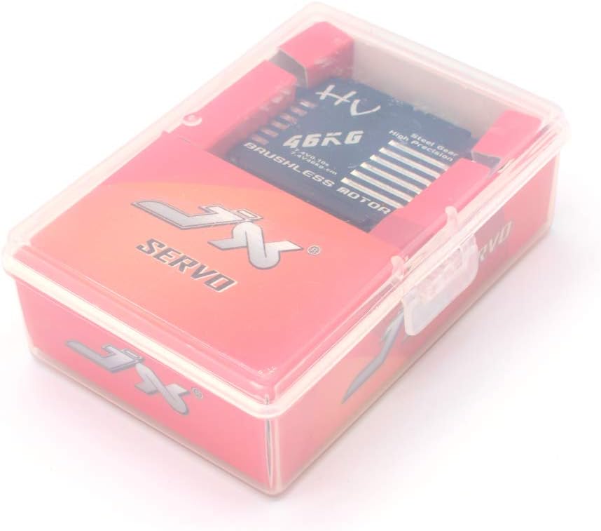 46kg Brushless High Precision Steel Gear Full CNC Digital Servo Motor Pack of 2 V140766