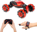 Red RC Stunt Car with Gesture Remote Control D574