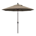 9' Aluminum Market Umbrella Taupe B62793