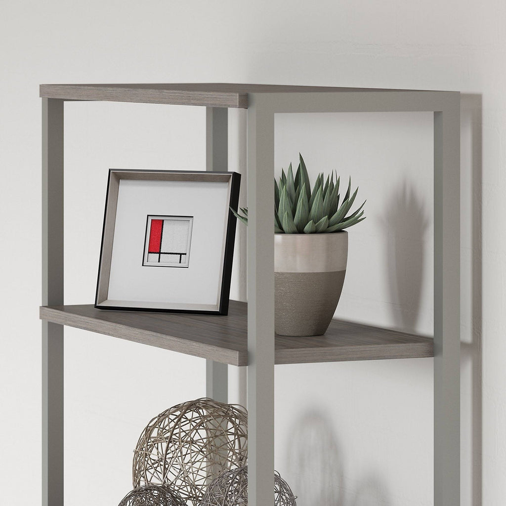 White Lateral File Cabinet with Hutch E7133