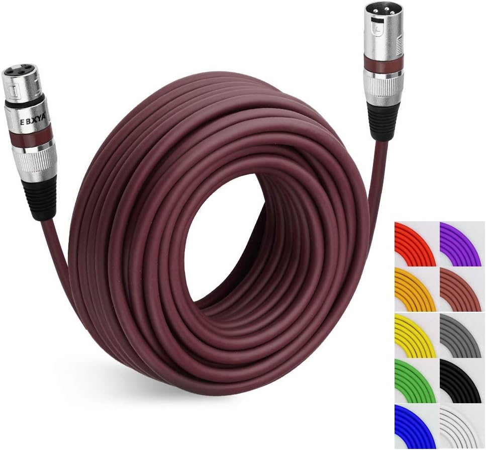 50 Ft 4 Pack XLR Microphone Cable N8034