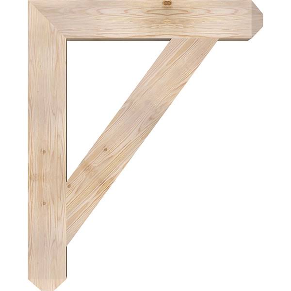 Traditional Craftsman Smooth Douglas Fir Bracket Y1395