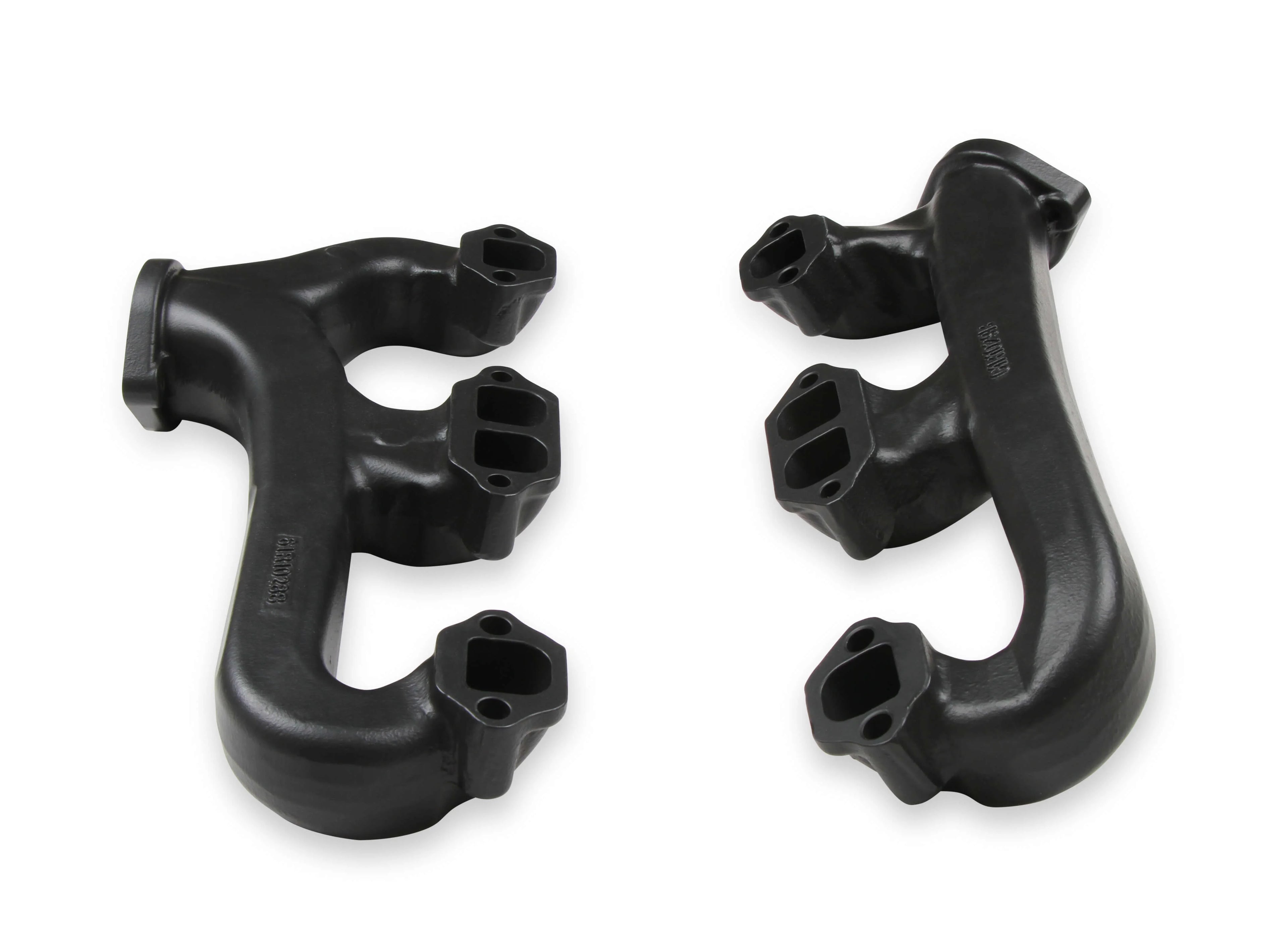 Cast Iron Exhaust Manifolds Black Ceramic Coated P78710