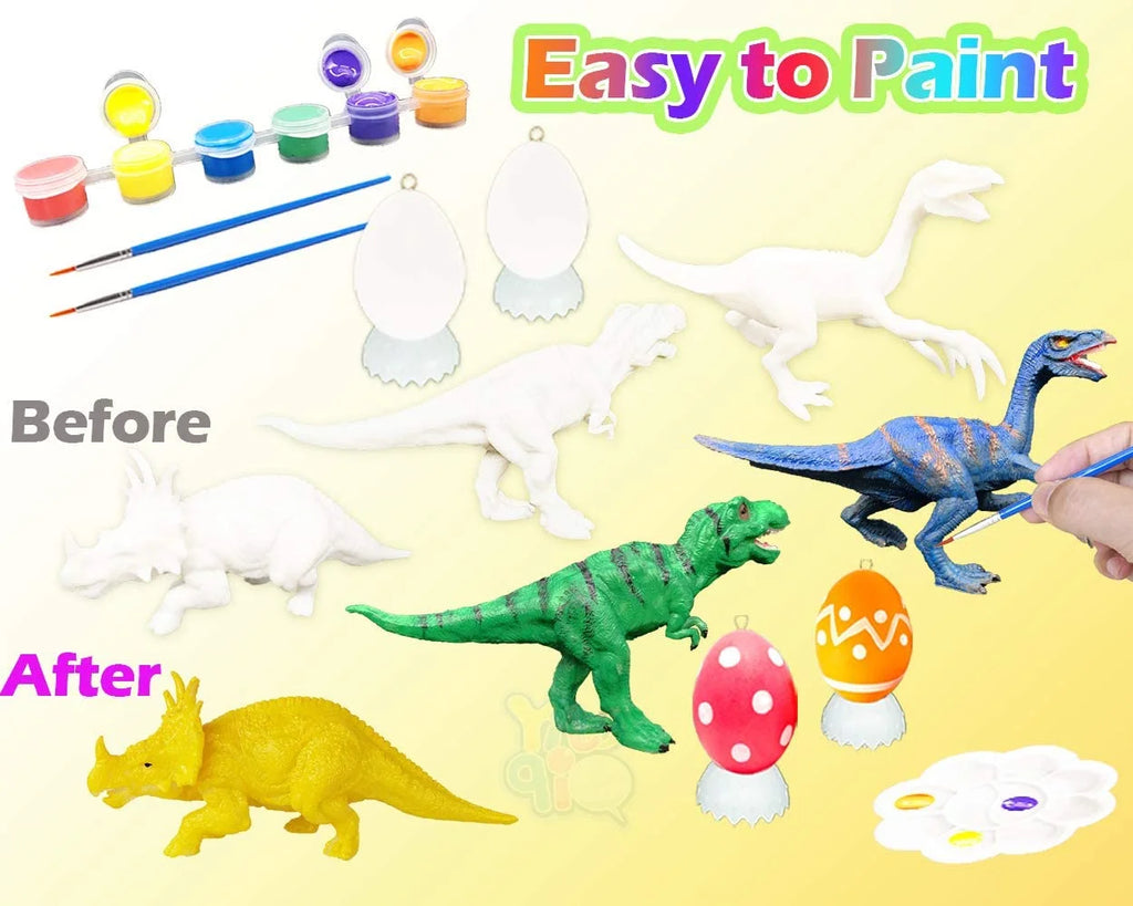 Kids Dinosaur Painting Kit with Play Mat L3785