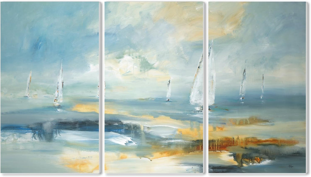 Stretched Canvas Wall Art Set, 16 x 1.5 x 24 U35671