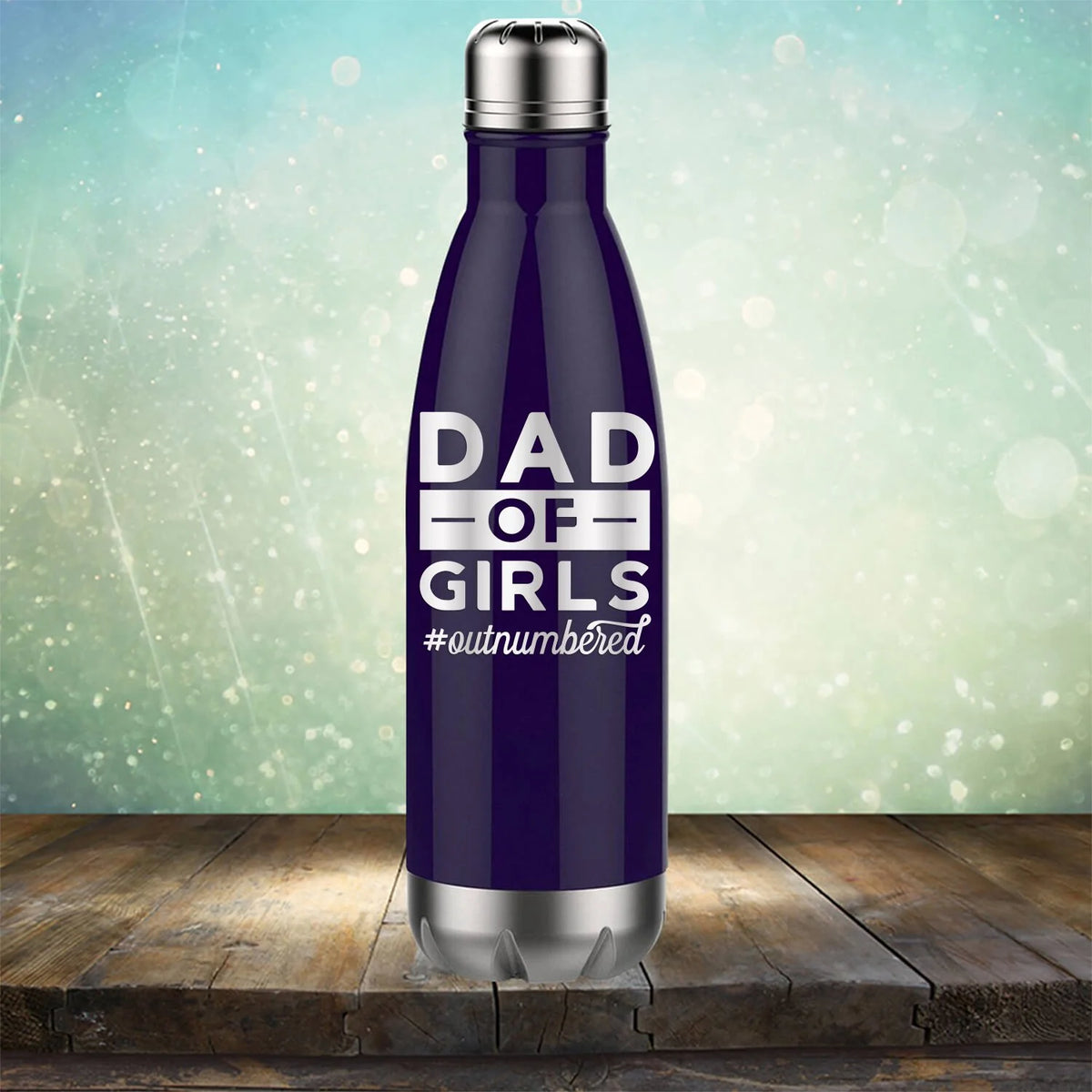 17 oz Navy Water Bottle J9542