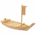 Wood Boat Display Tray E64574
