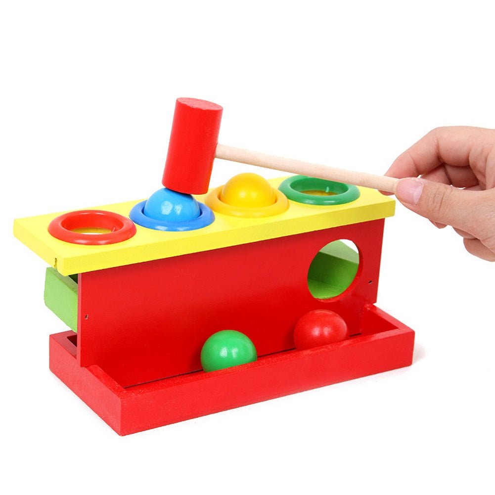 Wooden Hammering Ball Box Toy Q76695