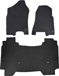 Blue Heavy Duty Rubber Car Floor Mats for Dodge Ram 1500 Crew Cab 2019 2020 2021 I3987