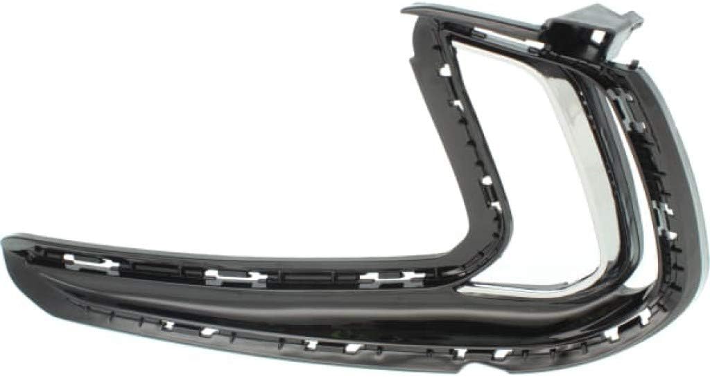 Chrome Front Bumper Trim Pair with Daytime Running Light I69764