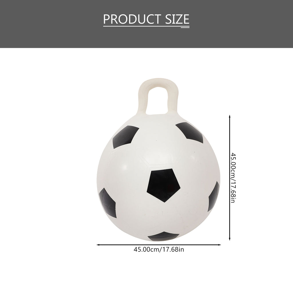 2pcs Inflatable Exercise Ball Jumping Ball Basketball Football Shape Balls Q355699